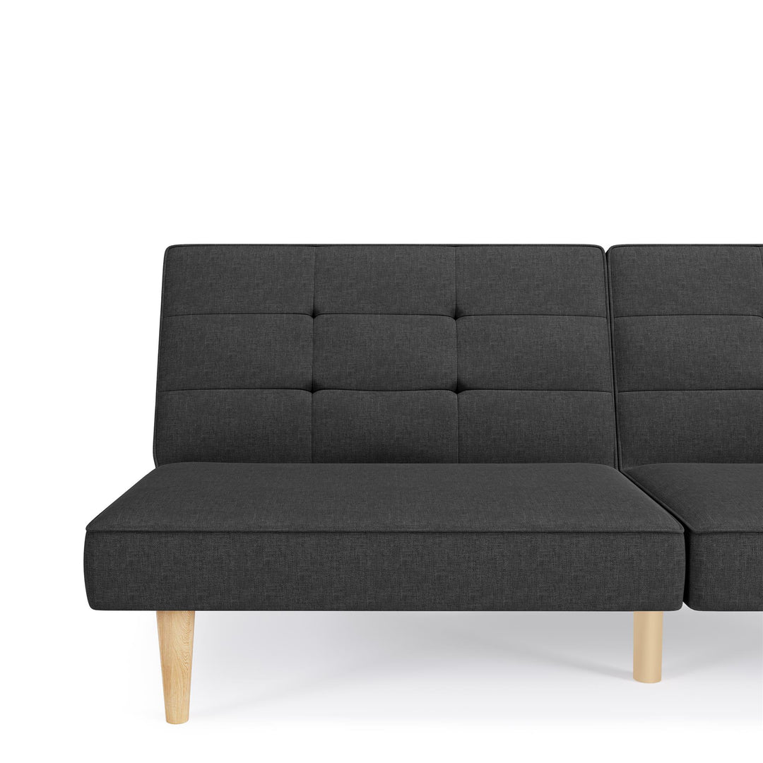 Upholstered sleeper sofa - Dark Gray