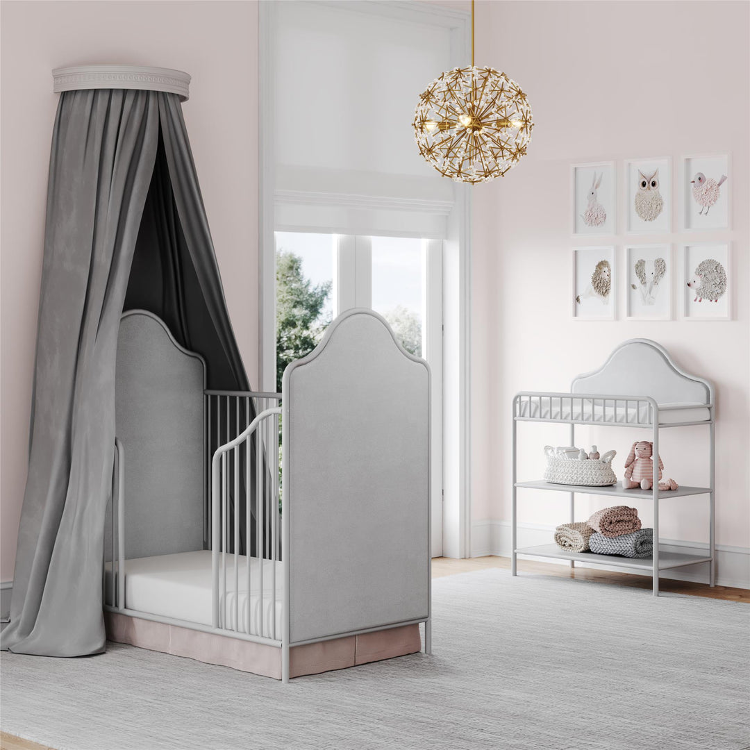 Piper kit for toddler bed conversion -  Dove Gray
