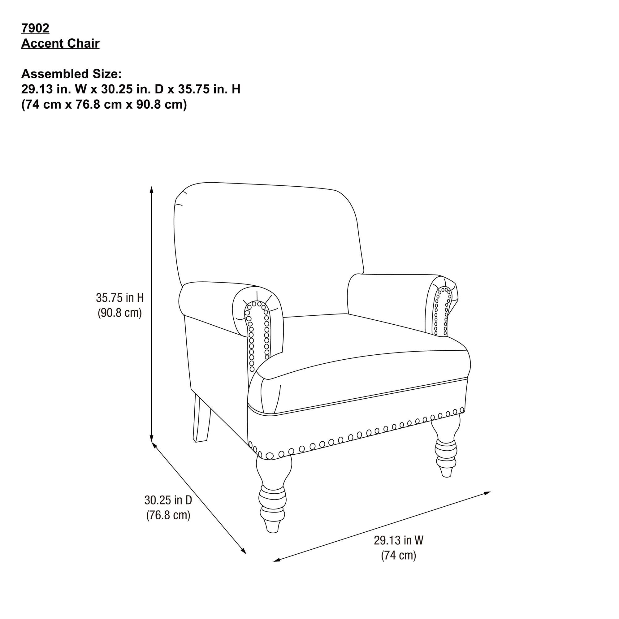 Jaya Upholstered Accent Chair with Solid Wood Feet RealRooms