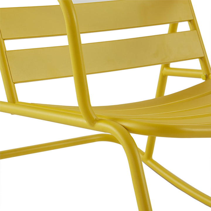 outdoor rocking chair  - Yellow
