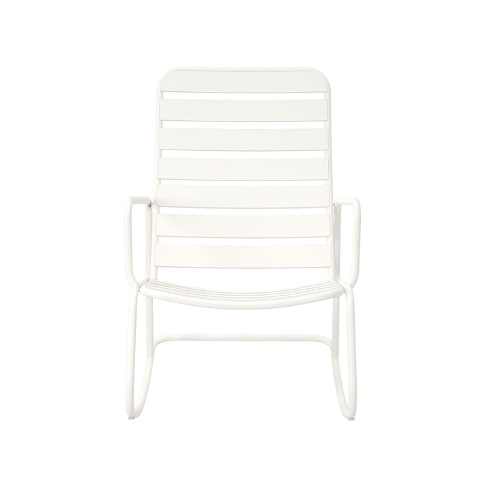 Roberta Outdoor/Indoor Rocking Chair - White