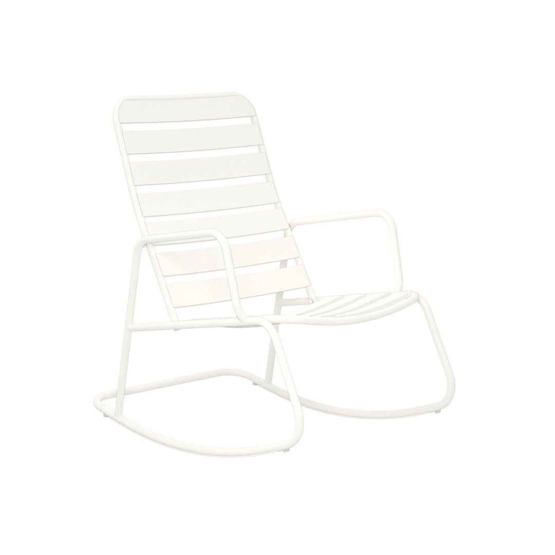 patio rocking chair  - White