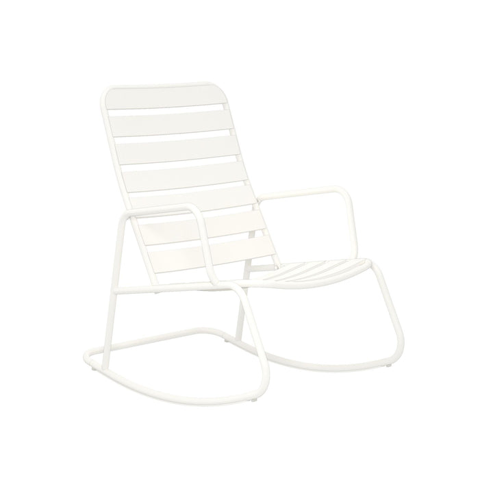Roberta Outdoor/Indoor Rocking Chair - White