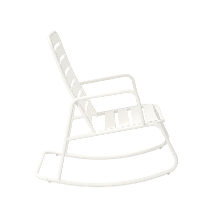 Roberta Outdoor/Indoor Rocking Chair - White
