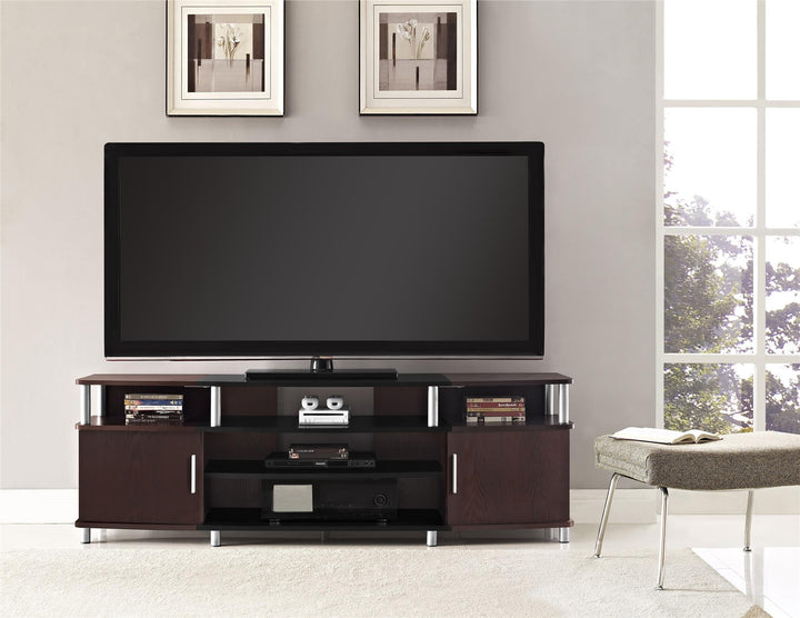 Carson Contemporary TV Stand -  Cherry