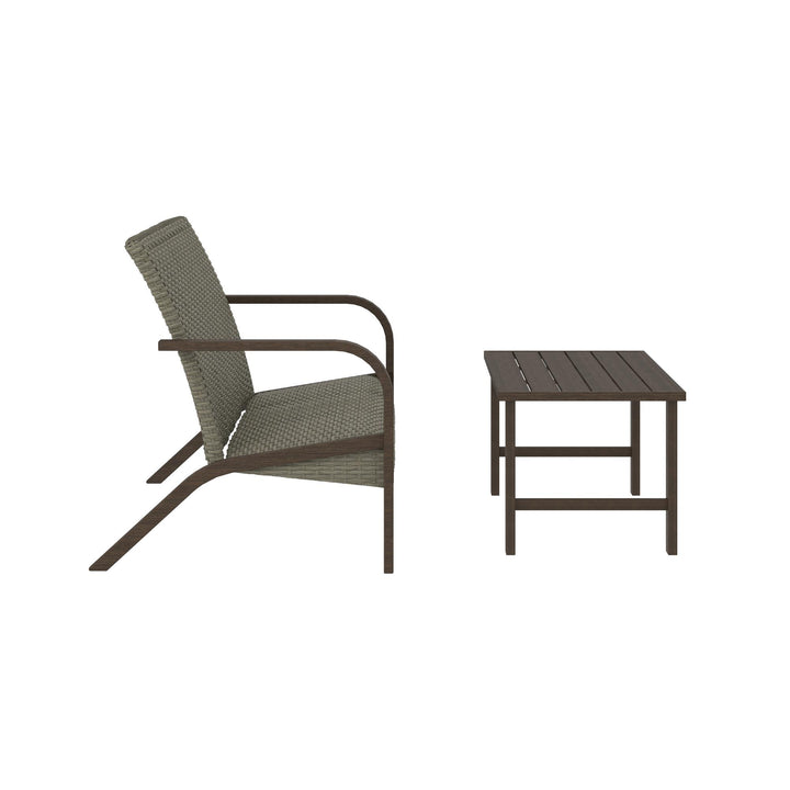 Outdoor Coffee Table - Gray