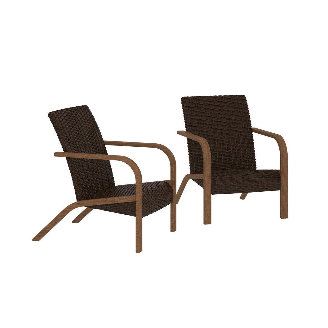 Seasonal care for foam-cushioned lounge chairs -  Dark Brown