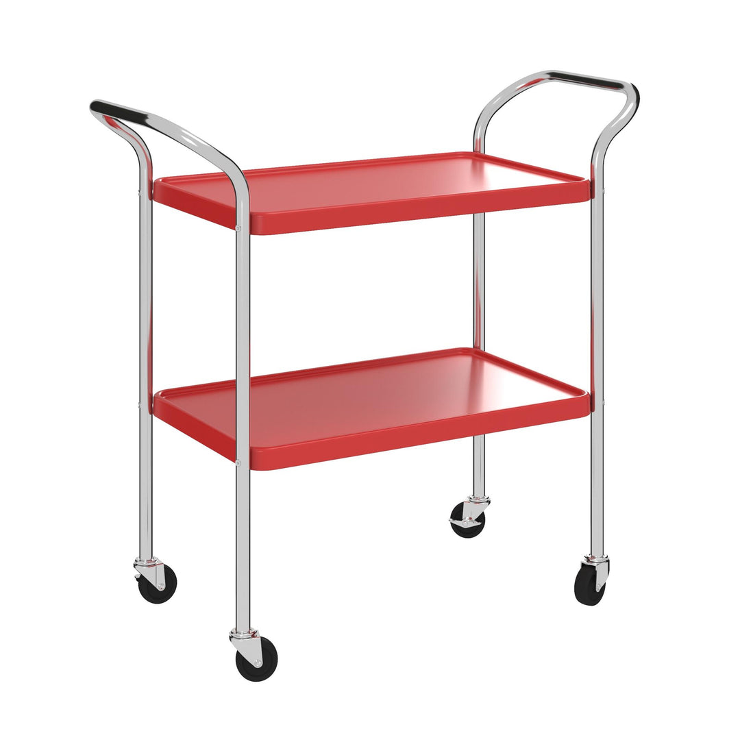 Stylaire cart for dining room -  Red 