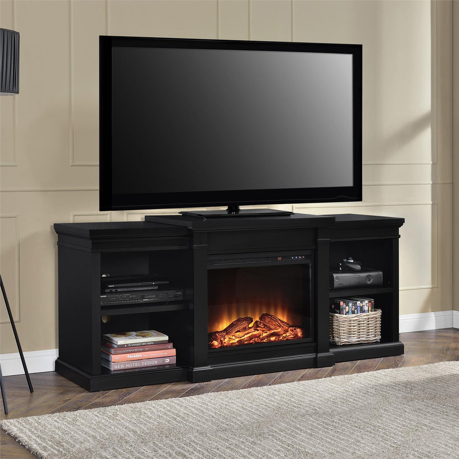Manchester Fireplace TV Stand Holds up to 70 Inch TVs RealRooms