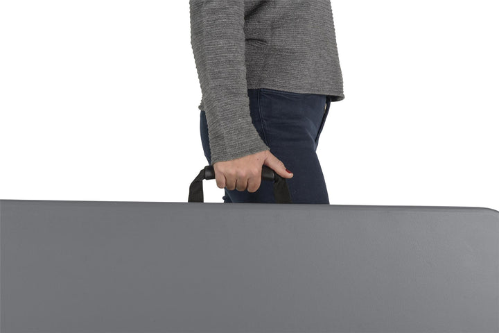 Fold-in-half blow mold table online -  Gray 