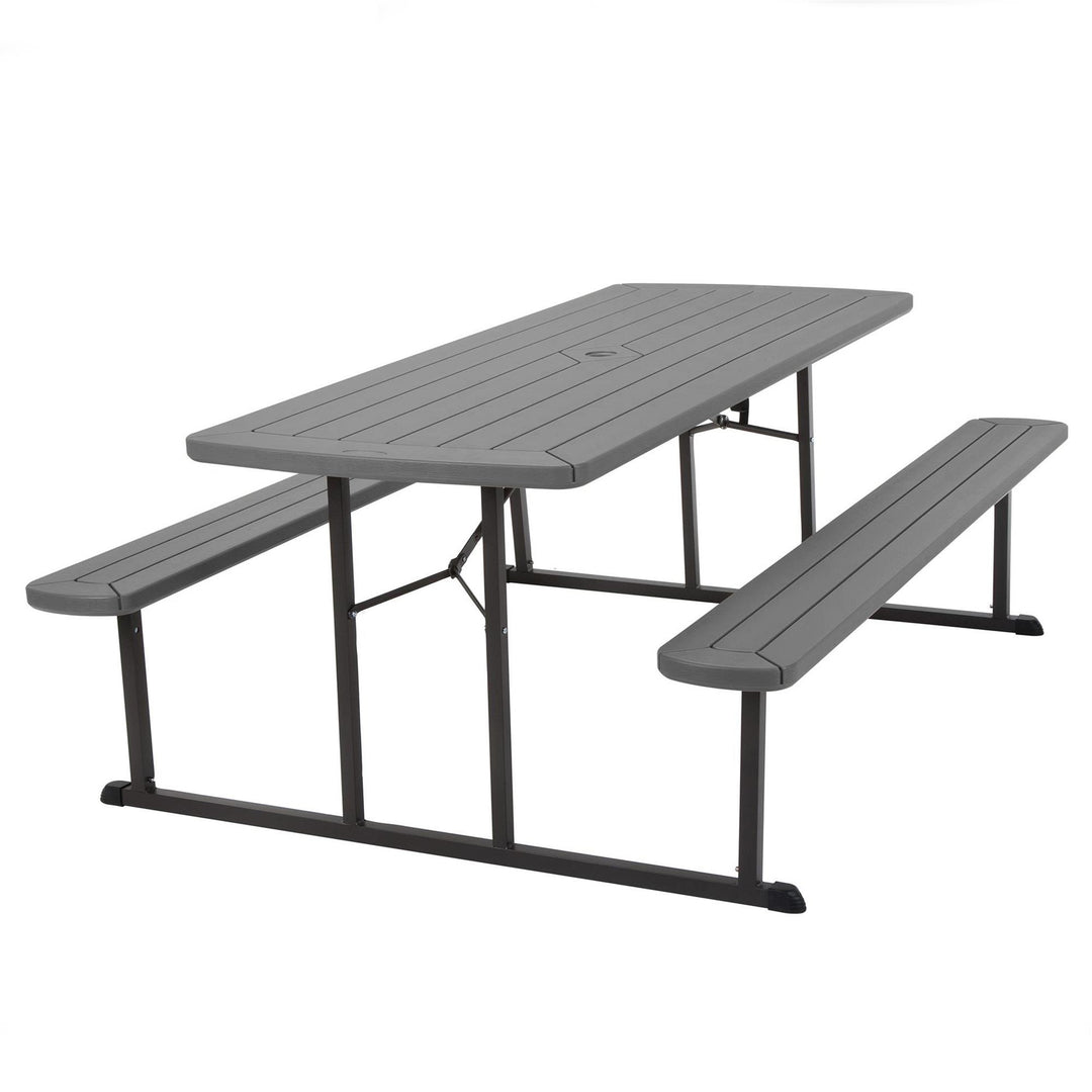 folding picnic table - Dark Gray