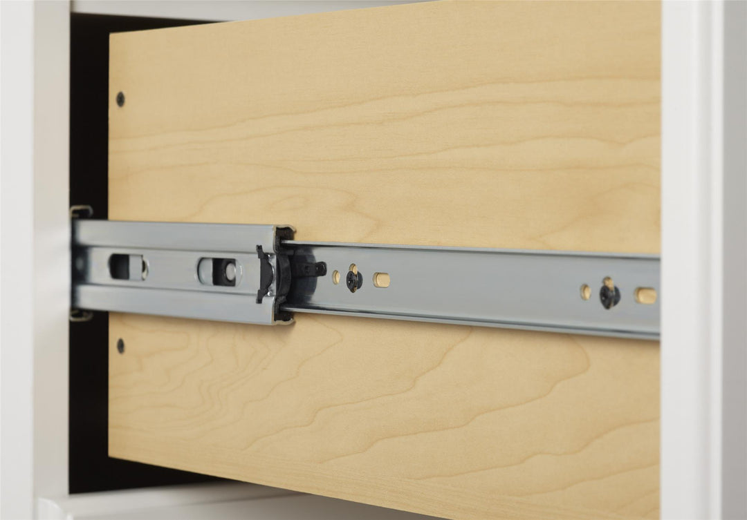 Essential 24 inch storage cabinet with drawer -  White
