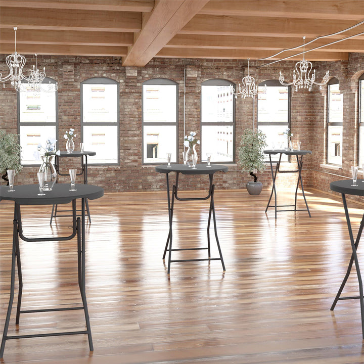 Buy cocktail folding table online -  Gray 