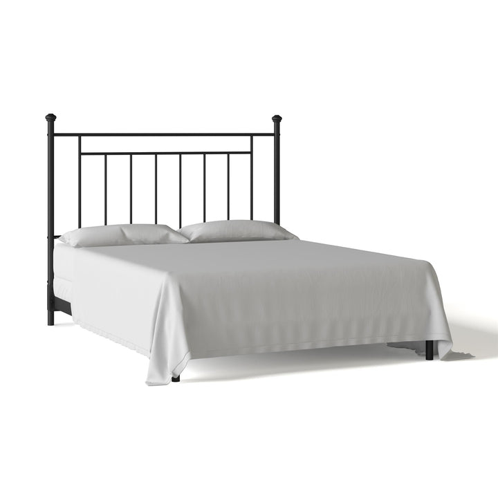 Provo Metal Headboard for Bedroom -  Black