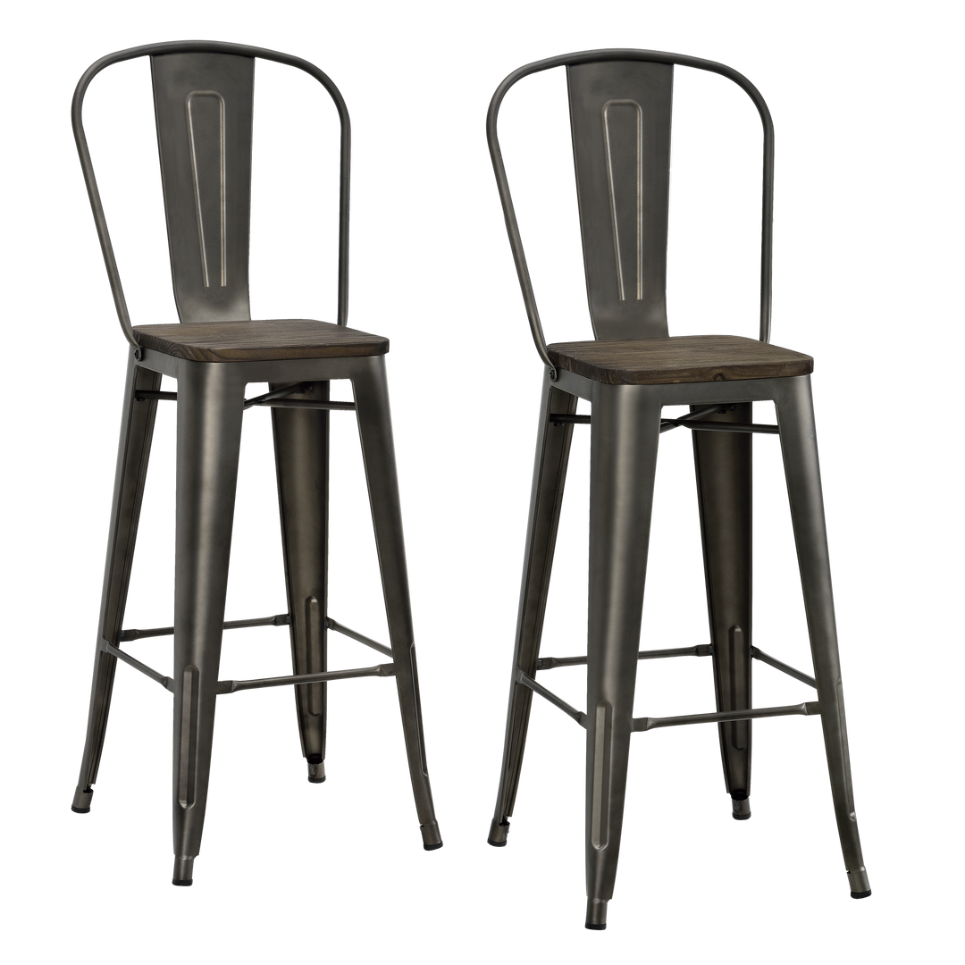 Modern farmhouse bar seating -  Copper