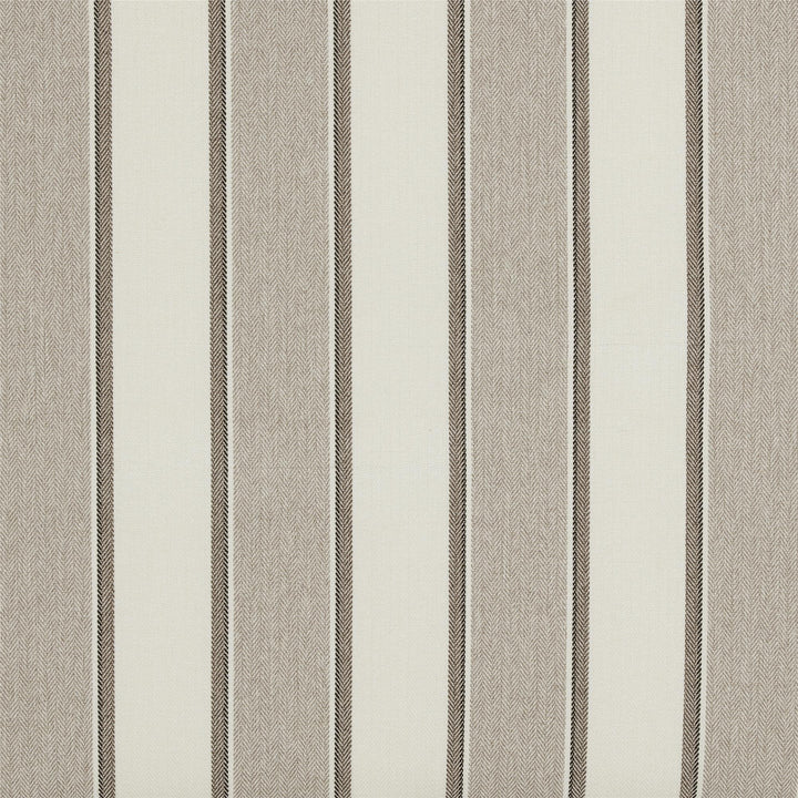 Sutton Camelback Striped Headboard - Beige Stripe - N/A