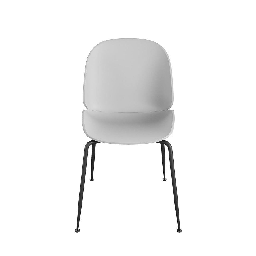 resin dining chairs - Light Gray