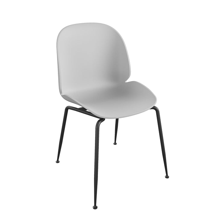 Weatherproof Outdoor Chairs - Light Gray