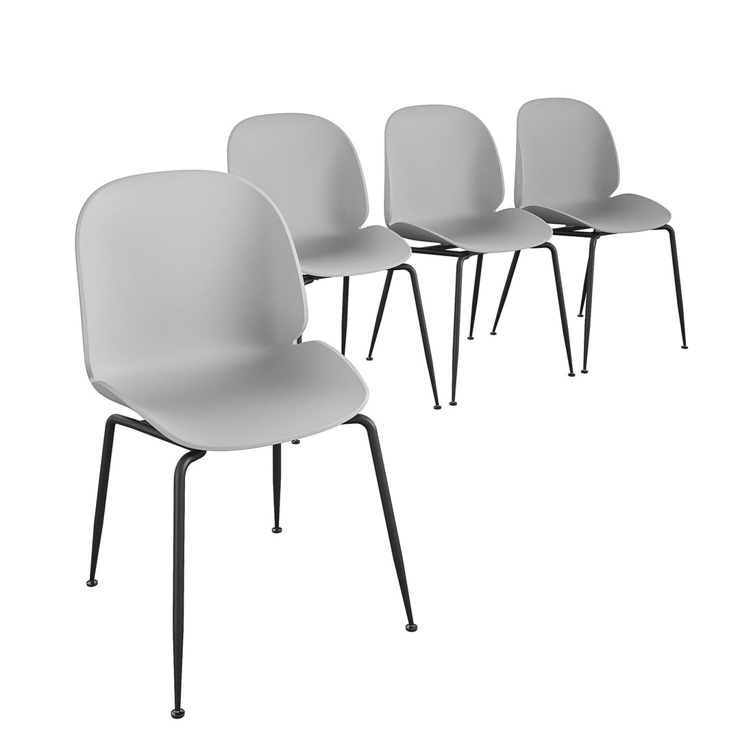 Weather-Resistant Chairs - Light Gray