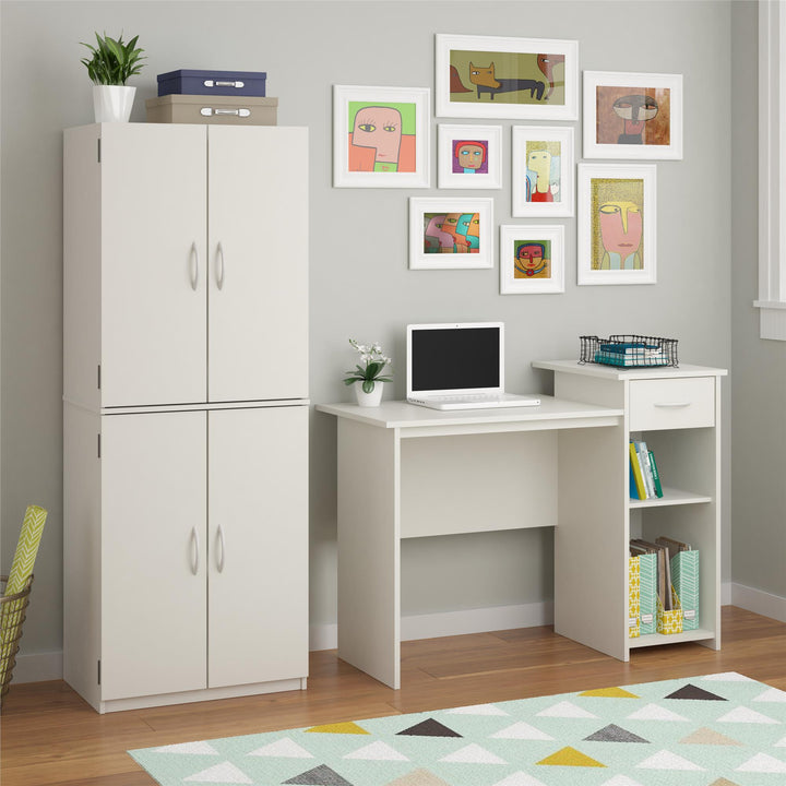 Durable Student Computer Desk designs -  White