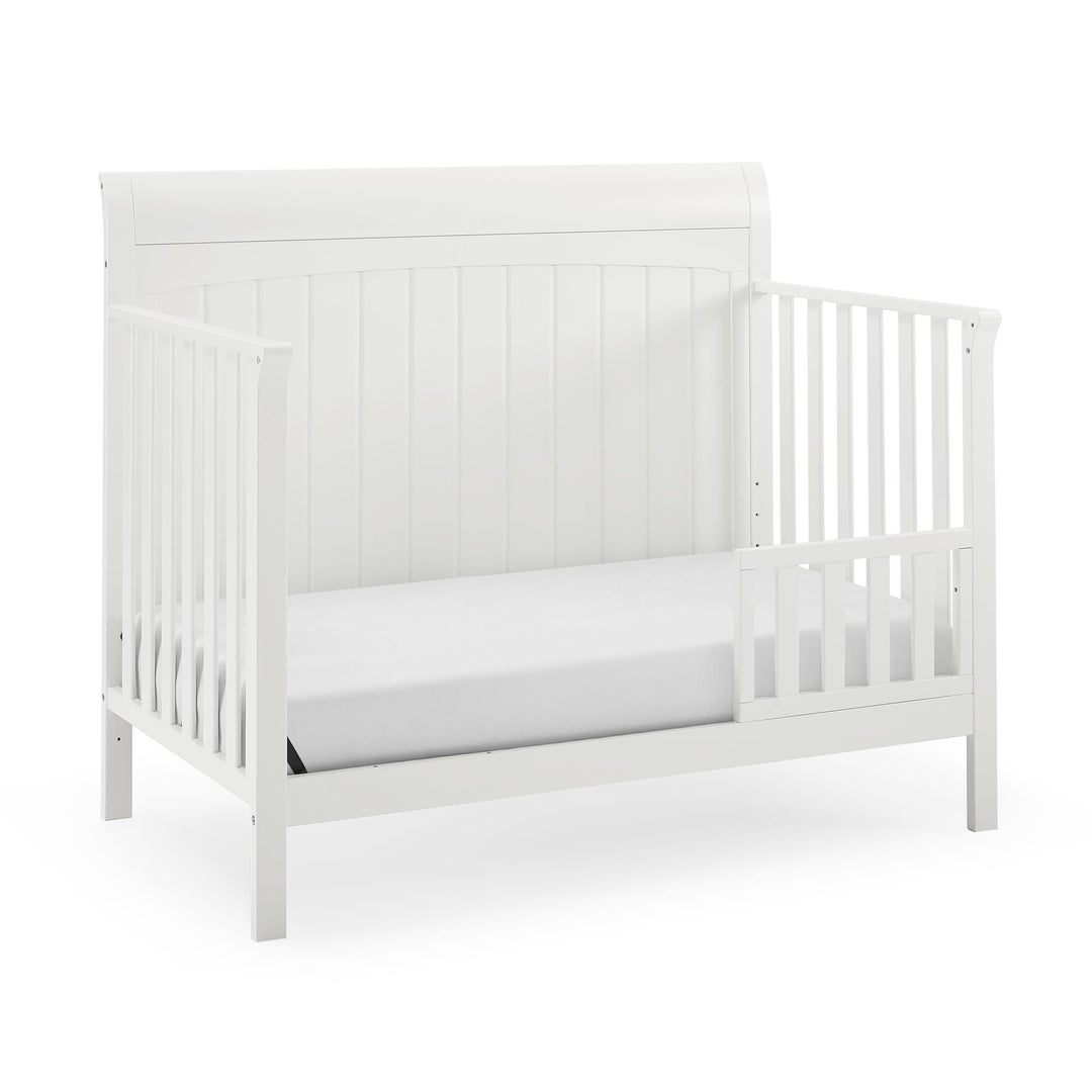 Collins Toddler Guardrail to Convert Crib into a Toddler Bed - White