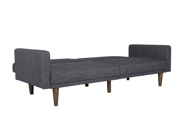 half closed reclinable futon - Dark Gray