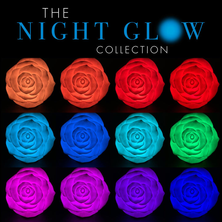 Multi-colored light sculpture -  White