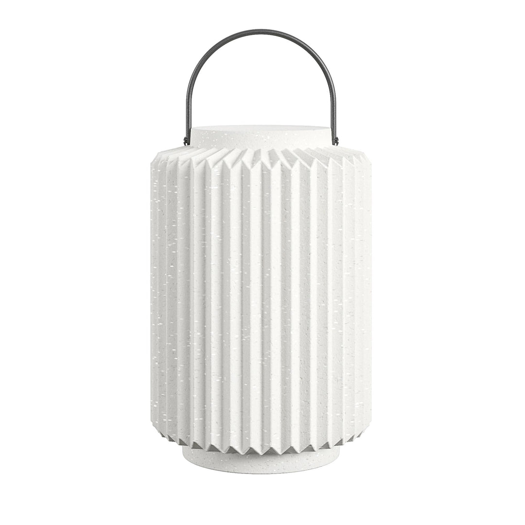 7-inch indoor lantern - White