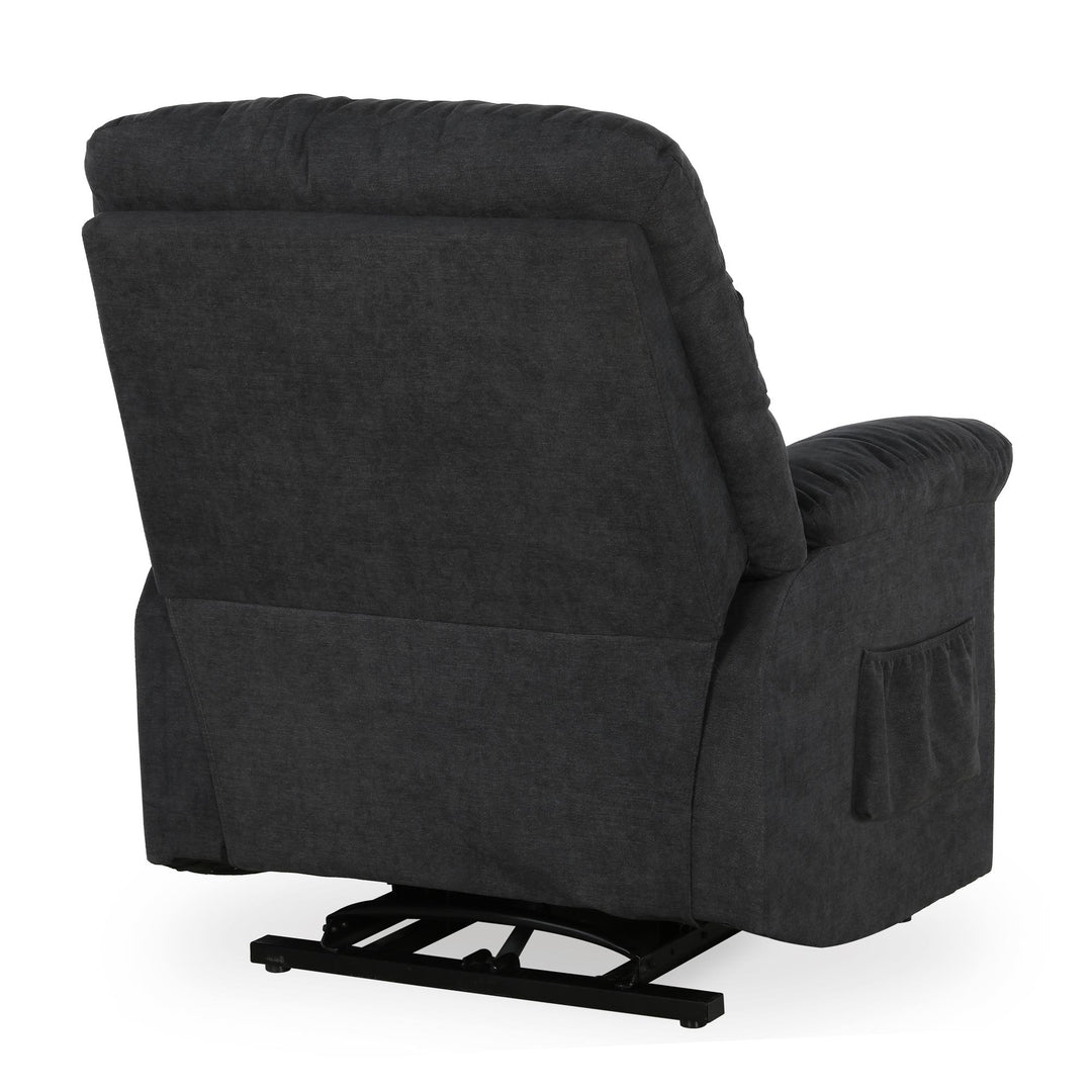 Comfortable Sanders Lift Recliner Chair -  Charcoal