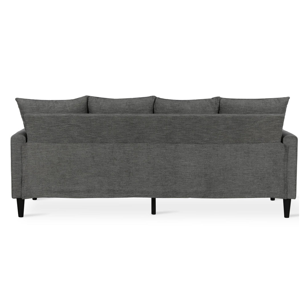 Forbin Couch with Throw Pillows -  Gray