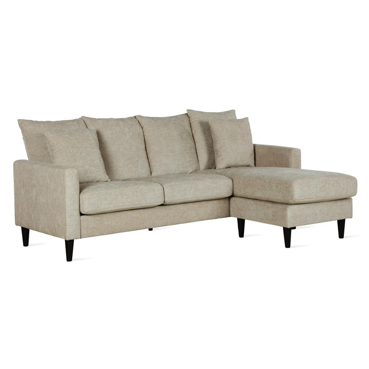 Best Forbin Reversible Sectional Couch -  Beige