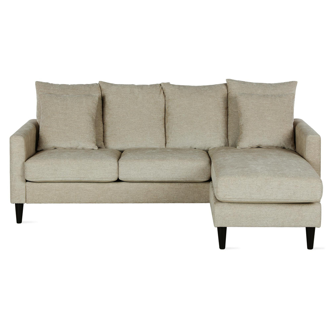 Reversible Sofa Couch for Living Room -  Beige