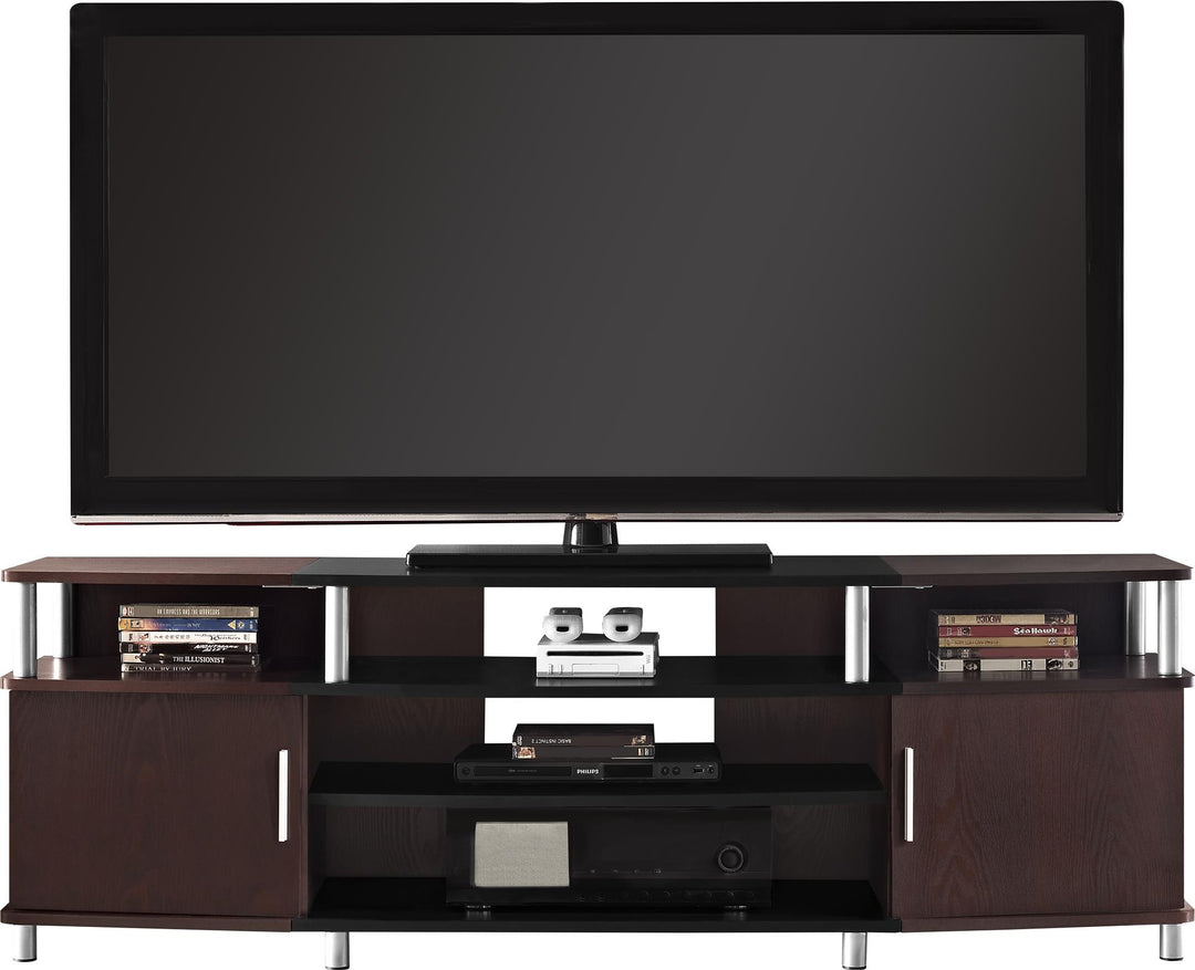 Carson TV Stand for Large TVs -  Cherry