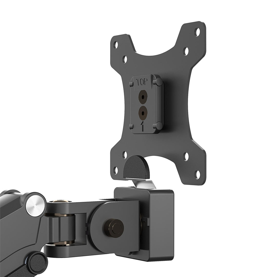 Single monitor arm with clamp -  Black 