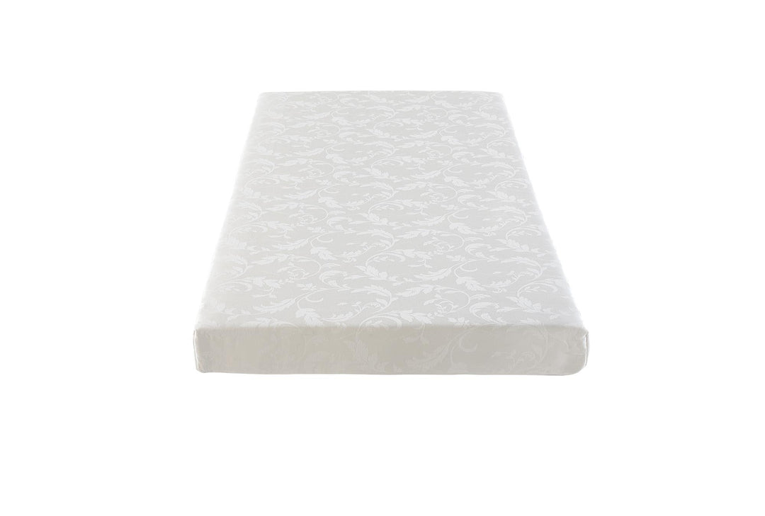 Value 6 Inch Twin Polyester Filled Mattress with Jacquard Cover - White - Twin