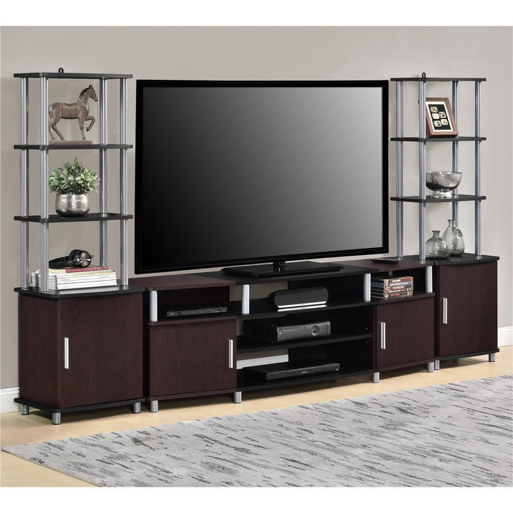 Carson Contemporary TV Stand for Living Room -  Cherry