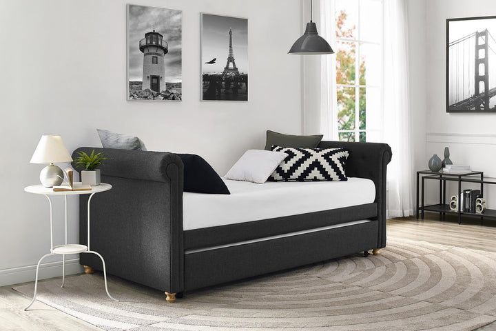 Buy Sophia upholstered daybed -  Gray 
