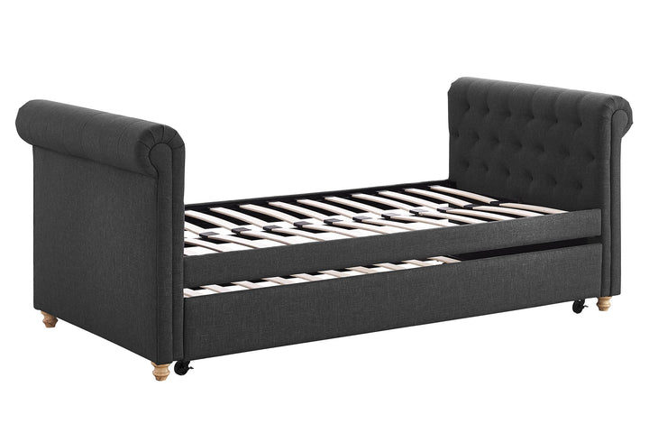 Best Sophia upholstered full daybed -  Gray 