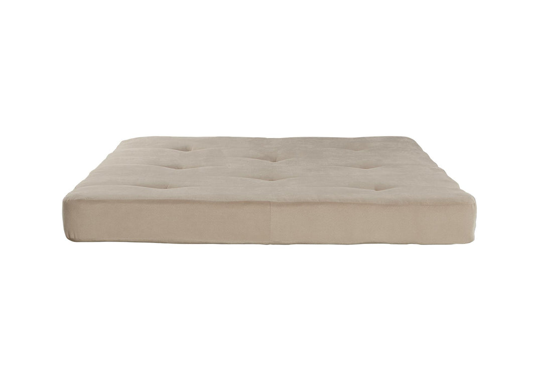 Kali 6 Inch Thermobonded High Density Polyester Fill Futon Mattress - Tan - Full