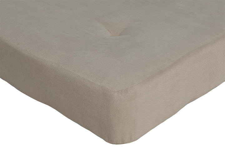 Kali 6 Inch Thermobonded High Density Polyester Fill Futon Mattress - Tan - Full