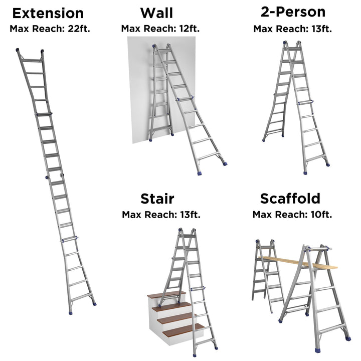 multi use ladder  - Silver