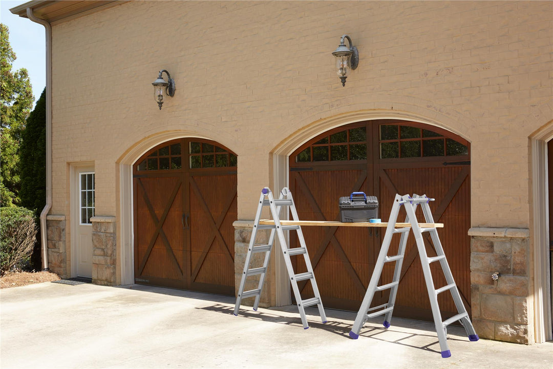 multi position ladder  - Silver