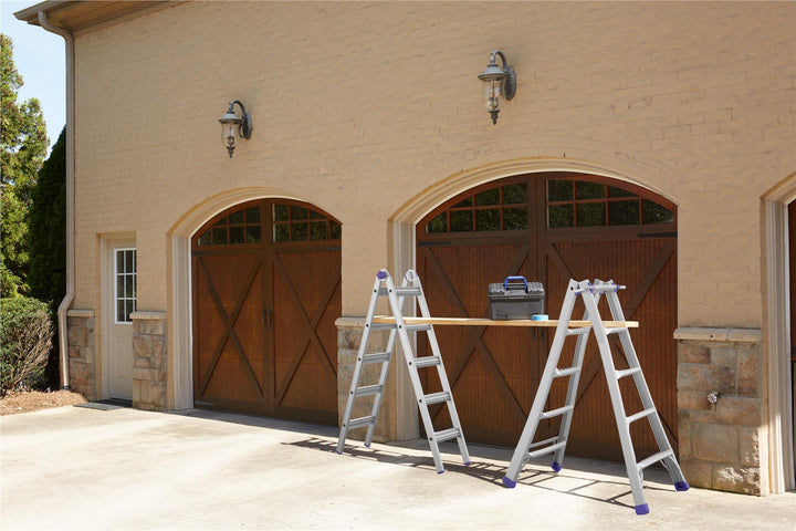 multi position ladder  - Silver
