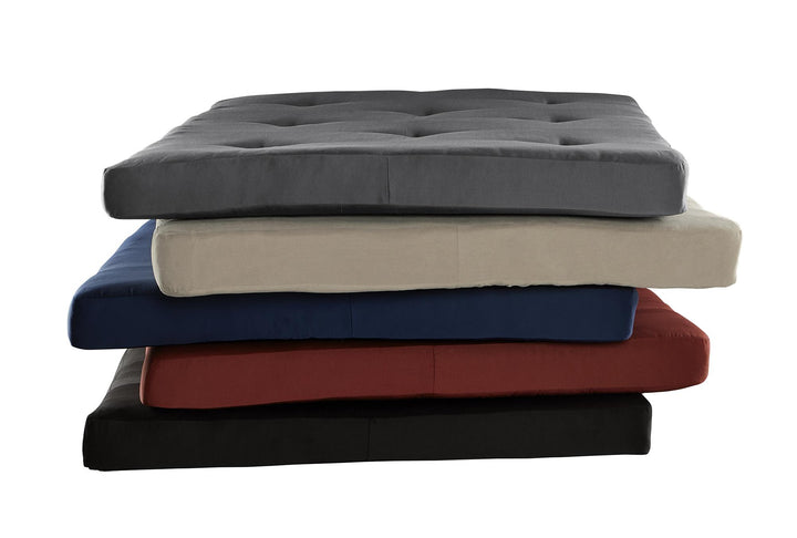 Kali 6 Inch Thermobonded High Density Polyester Fill Futon Mattress - Tan - Full