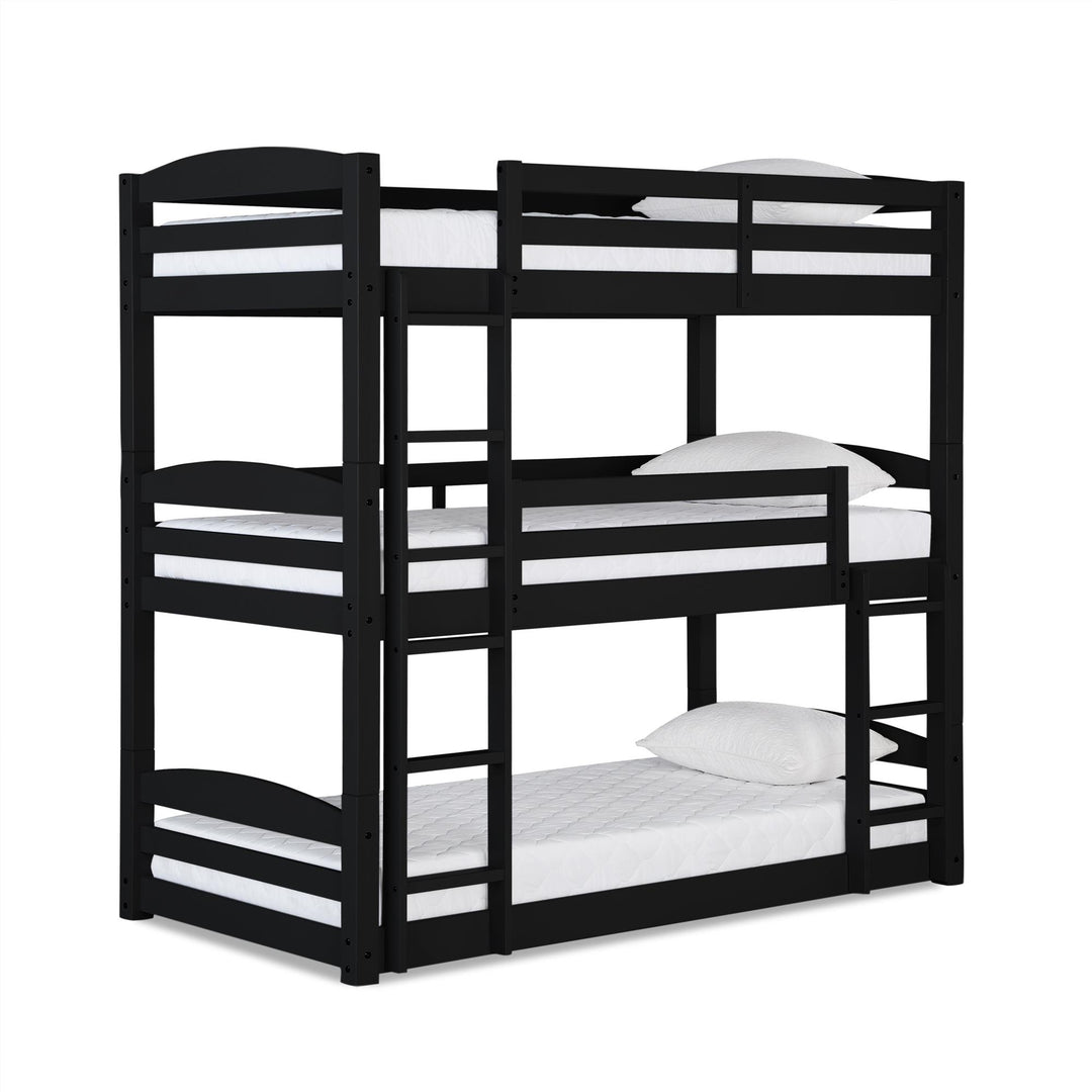 bunk bed for 3 - Black