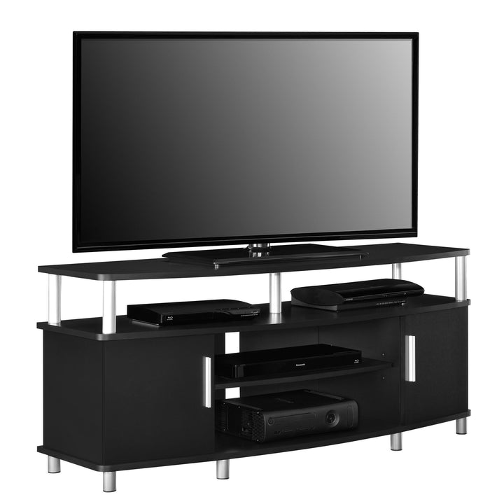 Sleek TV stand for 50 inch television -  Black