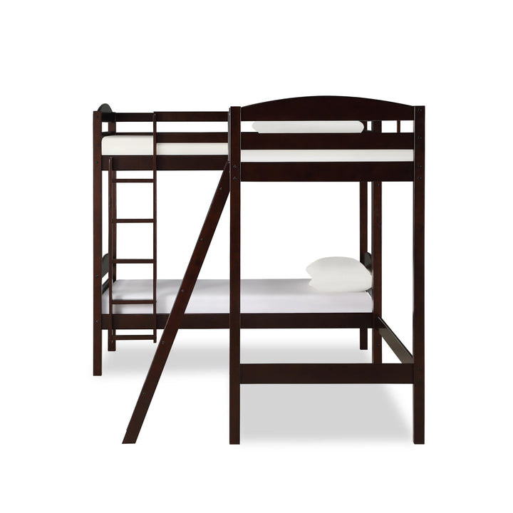 Clearwater Triple Wood Bunk/Loft Bed with Under Bed Storage - Espresso - Twin