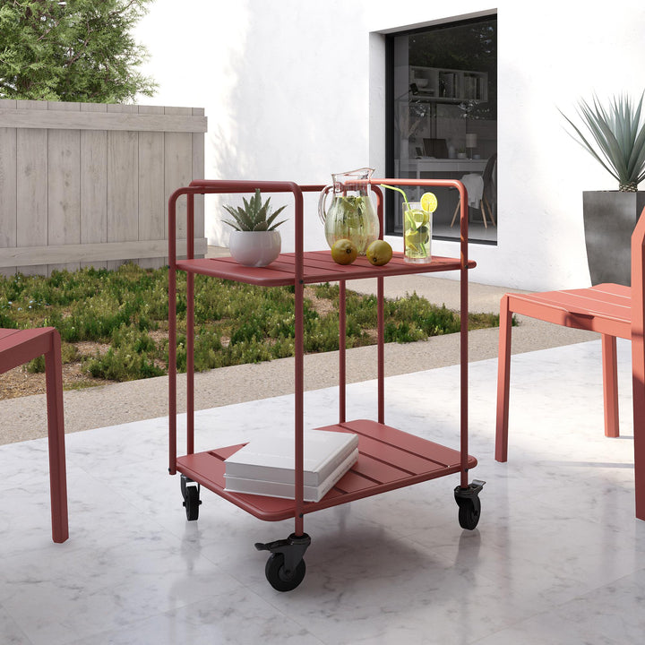 cart with 50 lbs capacity - Red