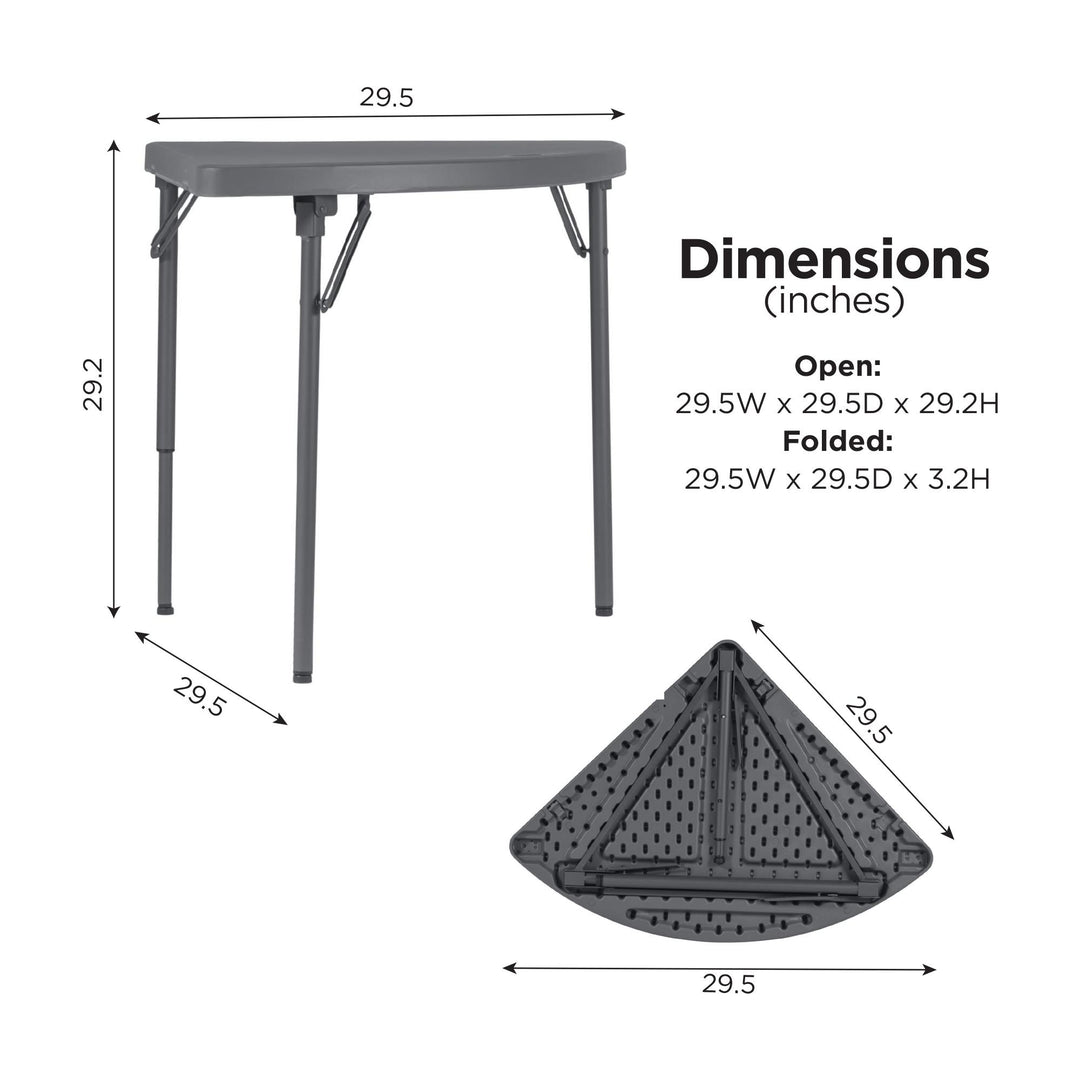 Commercial folding table for events -  Gray 