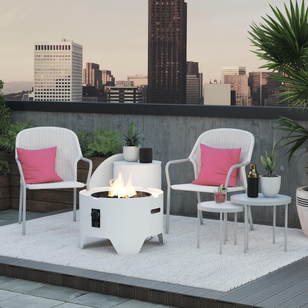 Fire pit from Astra collection -  White